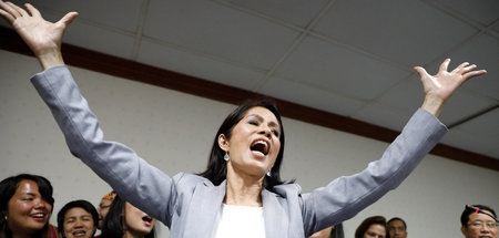 Die 2019 verstorbene philippinische Umweltministerin Gina Lopez ... Die 2019 verstorbene philippinische Umweltministerin Gina Lopez ...