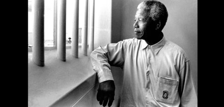 »Besonderes Feingefühl«: Nelson Mandela auf dem berühmtesten Fot...