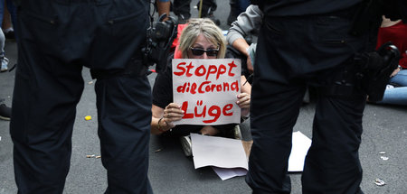 Teil eines sozialen Auflösungsprozesses: Demonstration in Berlin...