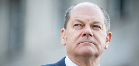 Tut, was ein Sozialdemokrat zu tun hat: Olaf Scholz