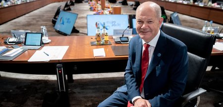 Olaf Scholz hat für Banker immer ein offenes Ohr Olaf Scholz hat für Banker immer ein offenes Ohr