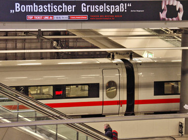 Prestigezug in Verruf: ICE im Berliner Hauptbahnhof