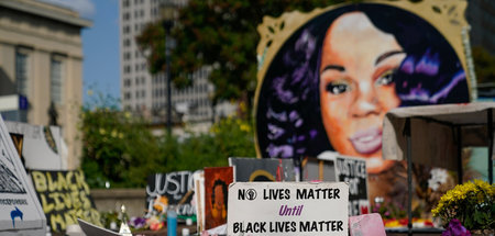 Gedenkstätte für Breonna Taylor in Louisville im US-Bundesstaat
