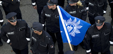 Kundgebung der Deutschen Polizeigewerkschaft (Hamburg, 20.11.202...