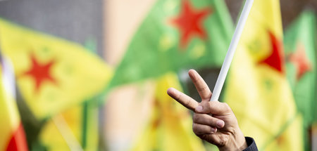Solidemonstration für Rojava in Berlin (2.11.2019)