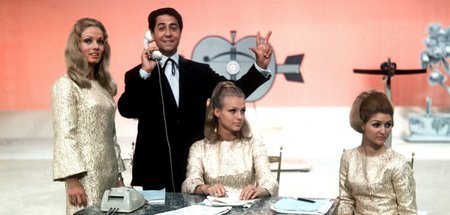 Vico Torriani bei der ZDF-Show »Der Goldene Schuss« (25.8.1967)