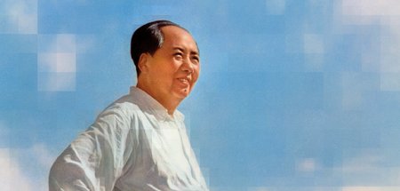 Pixelverschönter Mao aus der Serie »Tableaux Chinois«