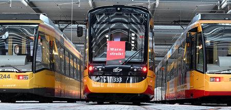 Ab Dienstag stehen die Räder im ÖPNV für ein paar Stunden still ...