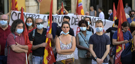 In Italien erkämpften vielerorts die Werktätigen selbst die Einh...