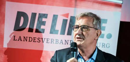 Der scheidende Kovorsitzende Bernd Riexinger (Die Linke)