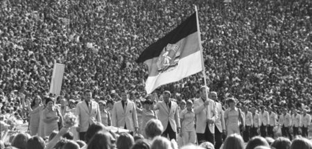 »Hohe Reputation«: Mannschaft der DDR bei den Olympischen Sommer...