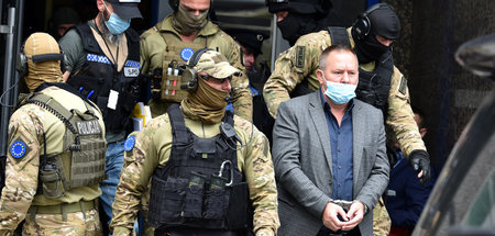 EU-Mission Eulex übernahm am 25. September die Verhaftung von Ve...