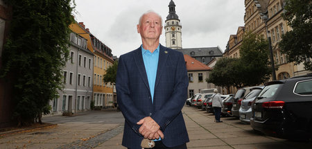 Zeigt sich gern im Rampenlicht: Reinhard Etzrodt (AfD)