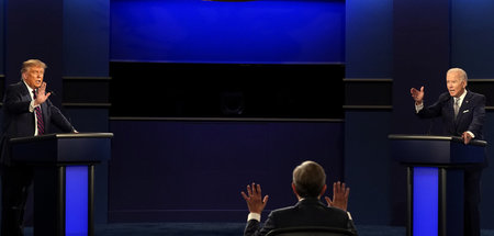 »Zwei weiße alte Männer«: US-Präsident Donald Trump (l.) und Her...