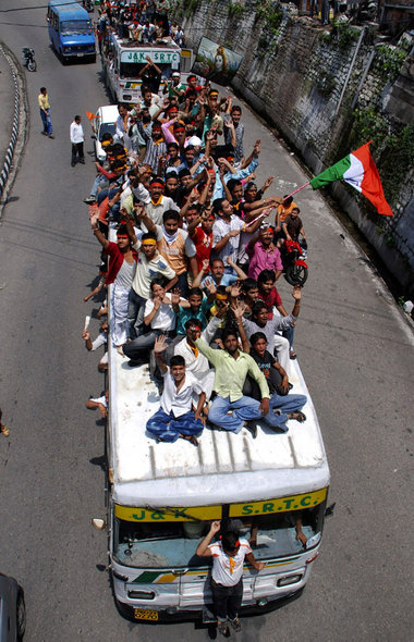 Protestaktion von Hindus am Montag in Jammu Protestaktion von Hindus am Montag in Jammu
