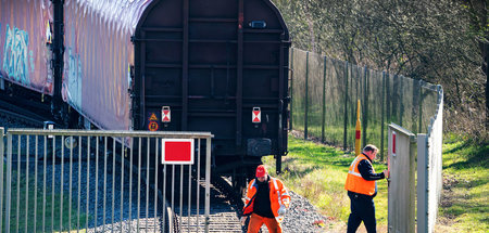 Radioaktive Ladung: Gegen Atomtransporte aus Gronau gibt es rege... Radioaktive Ladung: Gegen Atomtransporte aus Gronau gibt es rege...