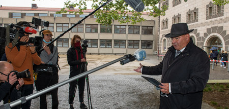 Daniel Strauß, Vorsitzender des Landesverbands Baden-Württemberg... Daniel Strauß, Vorsitzender des Landesverbands Baden-Württemberg...