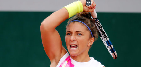 »Vaffanculo!« Sara Errani im Match gegen Kiki Bertens »Vaffanculo!« Sara Errani im Match gegen Kiki Bertens