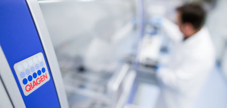 Qiagen-Labor am operativen Hauptsitz des Konzerns im nordrhein-w...