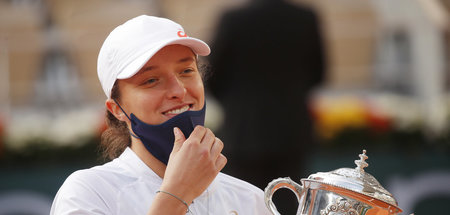 »Zwei Wochen brillantes Tennis«: Iga Swiatek am Sonnabend in Par... »Zwei Wochen brillantes Tennis«: Iga Swiatek am Sonnabend in Par...