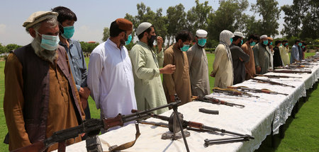 Haben sich große Sorgen um den US-Präsidenten gemacht: Taliban i...