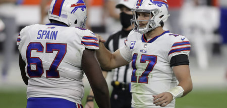 Stellt jede Abwehr vor Probleme: Buffalo Bills› Quarterback Josh...