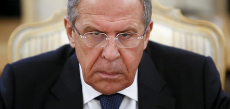Russlands Außenminister Sergej Lawrow hat die Faxen dicke