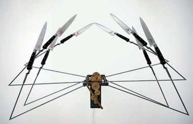 Rebecca Horn, Knuggle Dome for James Joyce, 2004