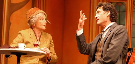 Marion van de Kamp und Winfried Glatzeder bei der Voraufführung ...