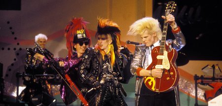 Frivole Frechheit: Sigue Sigue Sputnik bei der ZDF-Sendung »Pete...