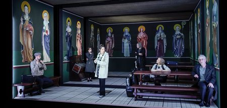 Zersplitterte Hauptfigur: Die Schauspieler Marcel Kohler, Linn R...