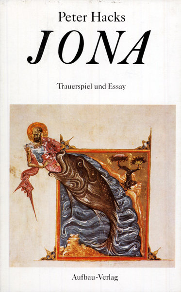 Umschlag der ersten Buchausgabe von »Jona« (Berlin/DDR 1989). Da...