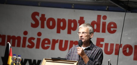 Gastredner bei »Pegida« in Dresden: Hans-Christoph Berndt