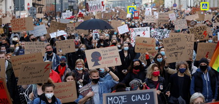 Massenprotest am Mittwoch in Warschau