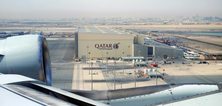 Der Flughafen von Doha