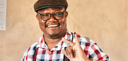 Der Polizei ausgeliefert: Tundu Lissu, Präsidentschaftskandidat ...