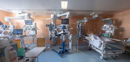 Coronapatienten in einer Klinik im bayerischen Gauting (22.4.202... Coronapatienten in einer Klinik im bayerischen Gauting (22.4.202...