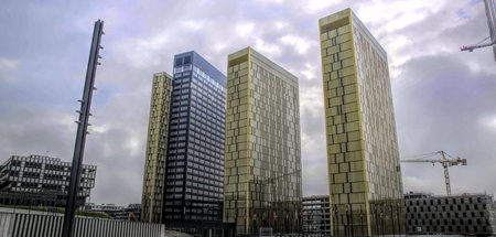 Geld ist in Luxemburg gern gesehen: Türme der EU-Investitionsban...