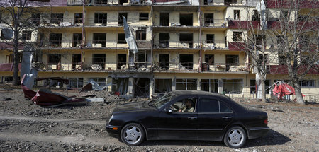 Von aserbaidschanischen Truppen zerbombt: Die zweitgrößte Stadt ...