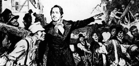 »Eingreifendes Denken«: Engels dirigiert im Mai 1849 in Elberfel...