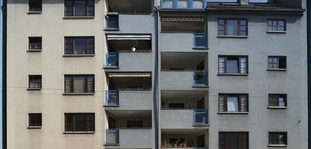 Genossenschaftshaus im Wiener Stadtteil Rudolfsheim-Fünfhaus (9.... Genossenschaftshaus im Wiener Stadtteil Rudolfsheim-Fünfhaus (9....