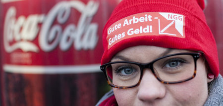 Wollen nicht klein beigeben: Beschäftigte und Gewerkschaft NGG k...