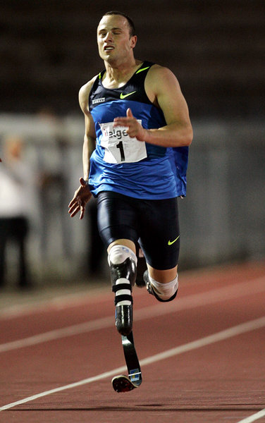 Läuft bis nach London 2012: Oscar Pistorius