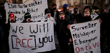 Proteste gegen das »Sicherheitsgesetz« am Dienstag in Nantes