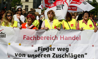 Die Verteidigung der Zuschläge war ein Anliegen der Einzelhandel...