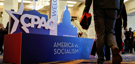 »Amerika gegen Sozialismus«: Conservative Political Action Confe...
