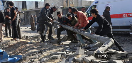 Immer wieder von Anschlägen getroffen: Al-Bab im Nordosten Syrie... Immer wieder von Anschlägen getroffen: Al-Bab im Nordosten Syrie...