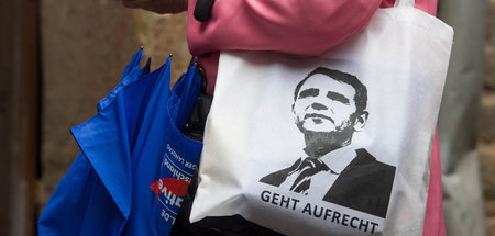 Von nicht wenigen an der Basis der AfD wie ein Messias verehrt: ...