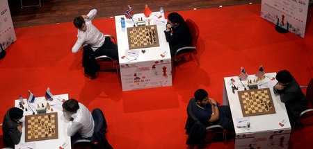 Könnte Harmon Carlsen (o. l.) schlagen? Jan-Krzysztof Duda konnt... Könnte Harmon Carlsen (o. l.) schlagen? Jan-Krzysztof Duda konnt...