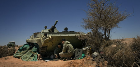 Seit Jahrzehnten In Bereitschaft: Polisario-Kämpfer beim Tee in ...